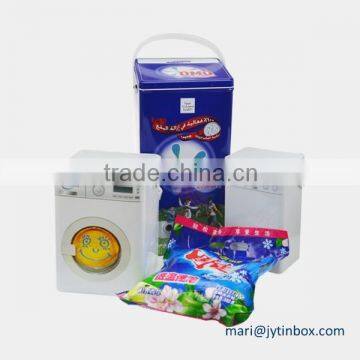 Factory directly wholesale laundry detergent tin