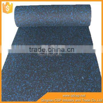 Soft Gym Noise Reduction Rubber Flooring and Recycled Rubber Flooring for Play Areas