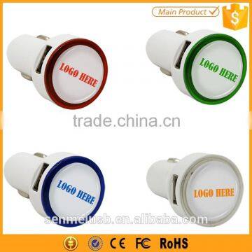 12-24V usb car adapter dual usb output with multi-protection