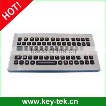 1.5mm long stroke military keyboard for marine