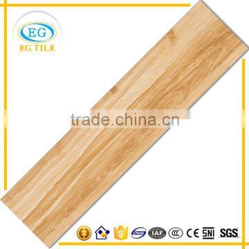 Heat insulation factory supply popular style different pattern wood look porcelain floor tile