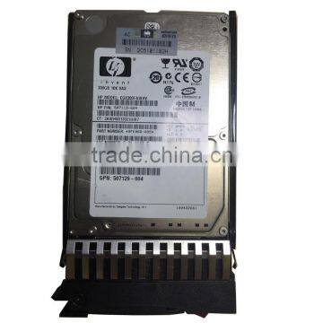 300GB 10K 2.5"6G SAS DRIVE 507127-B21 507119-004 Hard Disk For HP