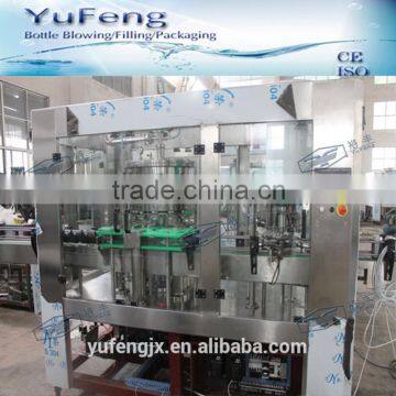 DCGF 2000cph carbonated drink can filling sealing machine