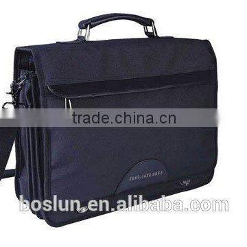 2014 latest polyester material black briefcase made in China