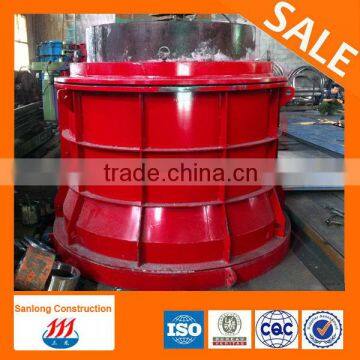 Vertical Vibrating Concrete Casting Pipe Machine