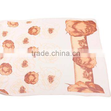 2015 Fashionable Rose Flower Chiffon Scarf Whole Sale - In Stock photo-4