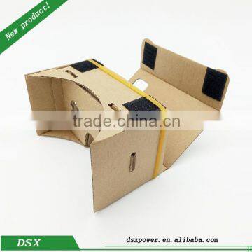 Hot Selling DIY 3D Google Cardboard Box With NFC ,Custom Logo Print Google Cardboard 3D vr Glasses for Promotional Gifts photo-2