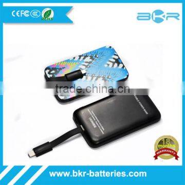2016 top seller power bank 3200mAh Vinsic Ultra-slim intelligent charging Technology