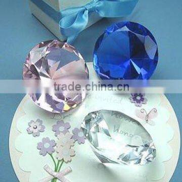 Elegant Hot selling colourful crystal paperweight diamond made in China(JD-ZS017)