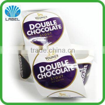 Top quality printing color eco-friendly label roll