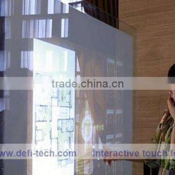 DEFI 32" transparent Interactive Touch Foil Film, Flexible touch foil film