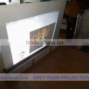 Transparent film.High quality R home cinema screen,advertising fabric on the shop window