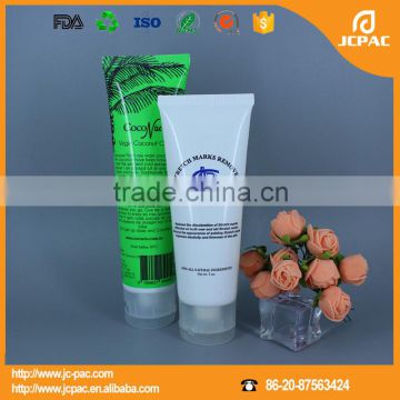 3oz Personalized White Plastic Tube Cosmetic Tube