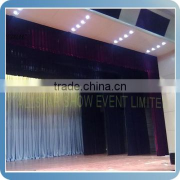 Motorized stage curtain ,theater curtain