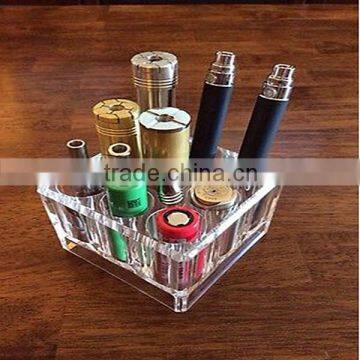 high quality electronic cigarette acrylic e-cig ego t holder stand