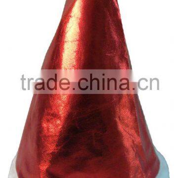 2015 New Christmas Music Novelty Talking Electronic Singing With Hat Top Swinging Dark Red Christmas Hat