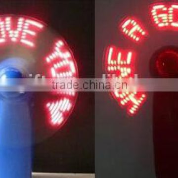 Plastic Light Up Hand Mini Fan