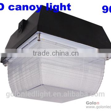 90w led canopy light DLC UL 5 years warranty canopy led light 90 watt led gas station light