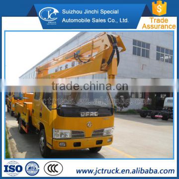 Manual transmission type and new condition minitype hydraulic work platform truck wholesale price