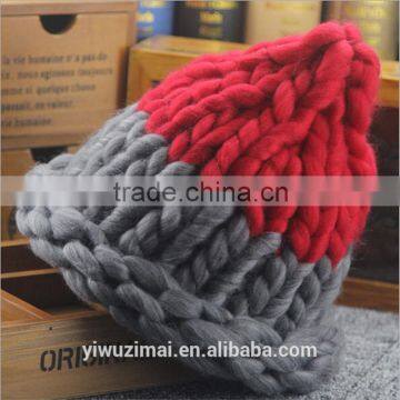 2015 Japanese Korean autumn and winter thick wool warm knitting twist hat