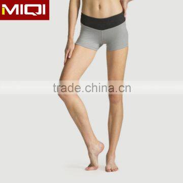 OEM high quality breathable and wicking four way stretch mini sport shorts