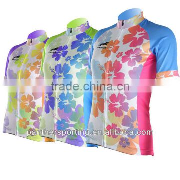 Strong moisture wicking bike jerseys