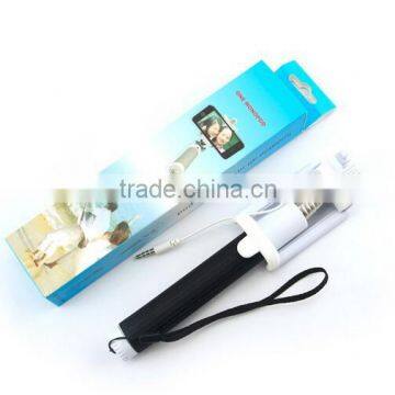 Extension Mini Selfie Stick Flodable, Cheap Price With Wire Cable