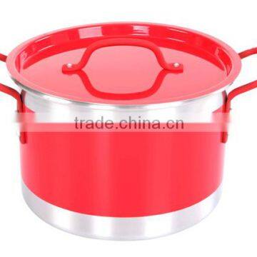 Wholesale China manufacturer Aluminum royalty line casserole with handle