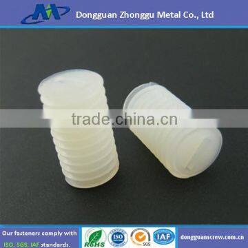 plastic Slotted hex socket cap grub screw M3*10