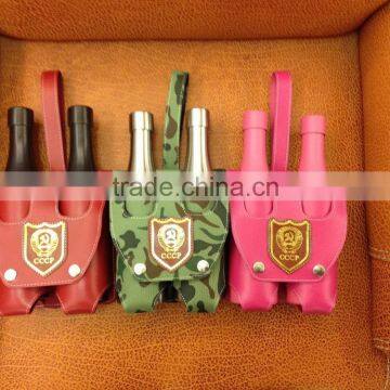 18oz Cylindrical Shape Gemini Wine Pot and Bag (Capacity Are 500ml X 2pcs)