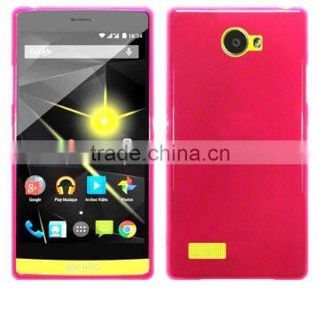 for archos 50 diamond hot pink tpu case cover high quality with factory price