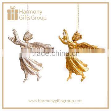 Christmas Ornament Hanging Angel with Star Pendant