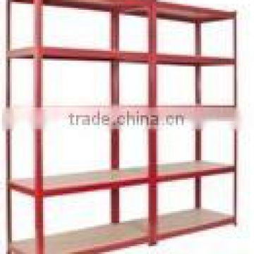 wooden garage boltless shelves