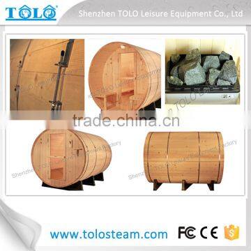 Hemlock Outdoor Barrel Sauna for Sale