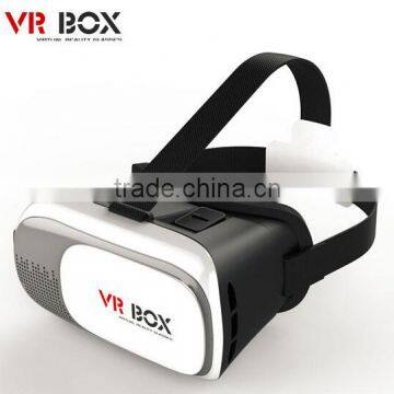 NEW Google cardboard VR BOX II 2.0 Version VR Virtual Reality 3D Glasses For 3.5 - 6.0 inch Smartphone+Bluetooth Controller 1.0