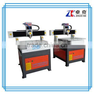 Working table moving top sale Jinan Zhuoke PCB Engraver cutter machine ZK-6060 600*600mm