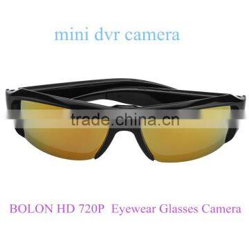 SM16 HD 720P mini dvr 5 mega pixels CMOS video hidden glasses camera