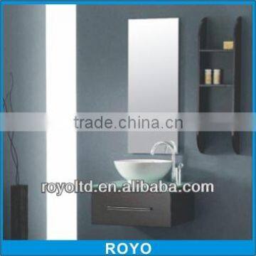 RA119 MDF wall mounted bathroom furniture in small size