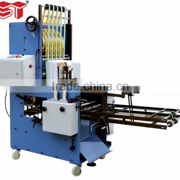 ST1018A Semi-auto Vertical Press Stacker For Pamphlet