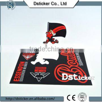 Free Sample Fashion Design Car Bumper Sticker                        
                                                Quality Choice