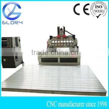 CNC Wood Engraving Rotary Machine with Eight Spindles