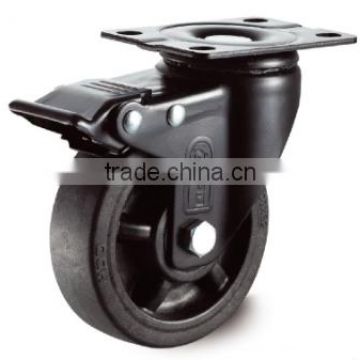 C1 Series 100 mm Swivel Derlin High-Temp. Nylon Caster Nylon wheel