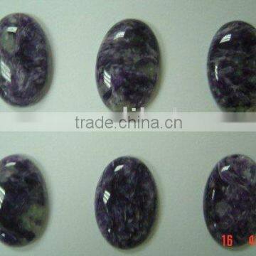 30x20mm oval charoite cabochon