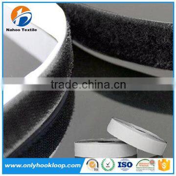 Strong sticky nylon adhesive hook loop tape, self adhesive tape, hook and loop double sided tape