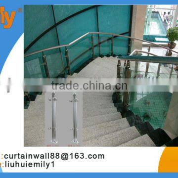 Stainless steel glass railing post