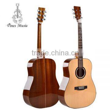 41 inch solid wood acoustic guitar