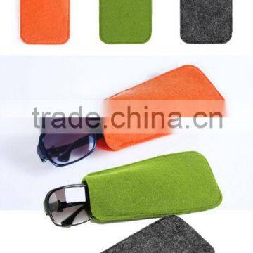 Colorful Soft Felt Sunglasses Case for Women