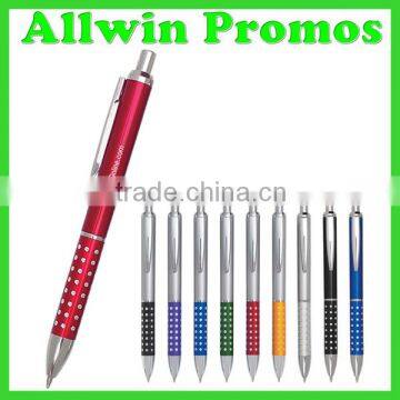 Diamond Cut Grip Promotional Plastic Pen