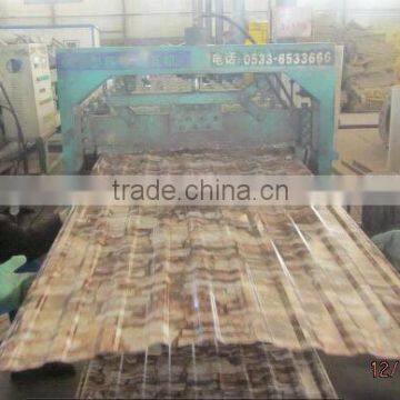 prepainted color coated roof sheets price per sheet/PPGI/PPGL roofing sheet