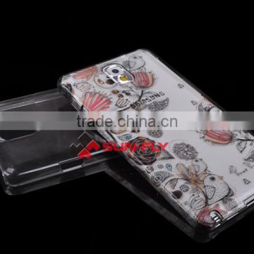 Sublimation transparent phone case sublimation see-throug cell phone case customized clear casefor Samsung S3/S4/S5/NOTE2/NOTE3